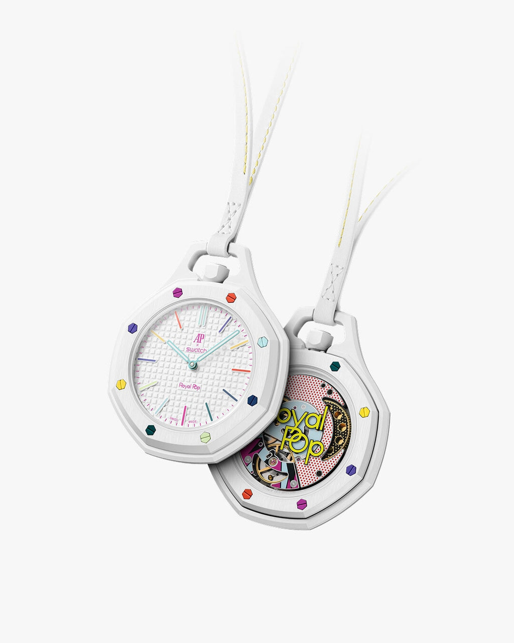 HUIT BLANC — AP × Swatch Royal Pop