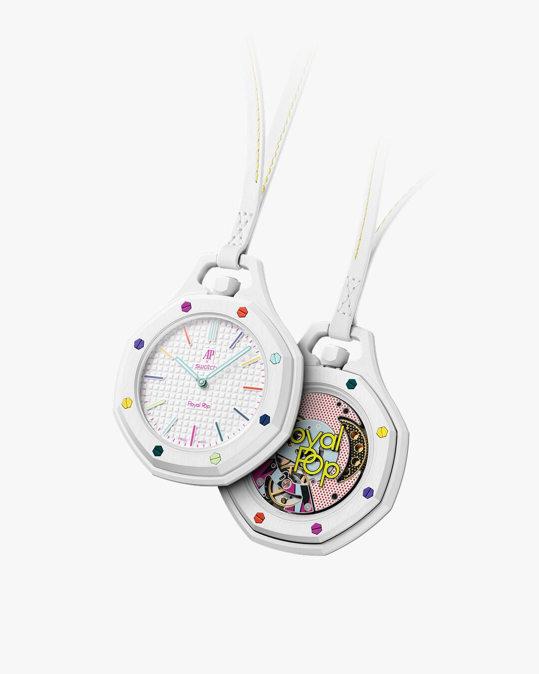 HUIT BLANC — AP × Swatch Royal Pop