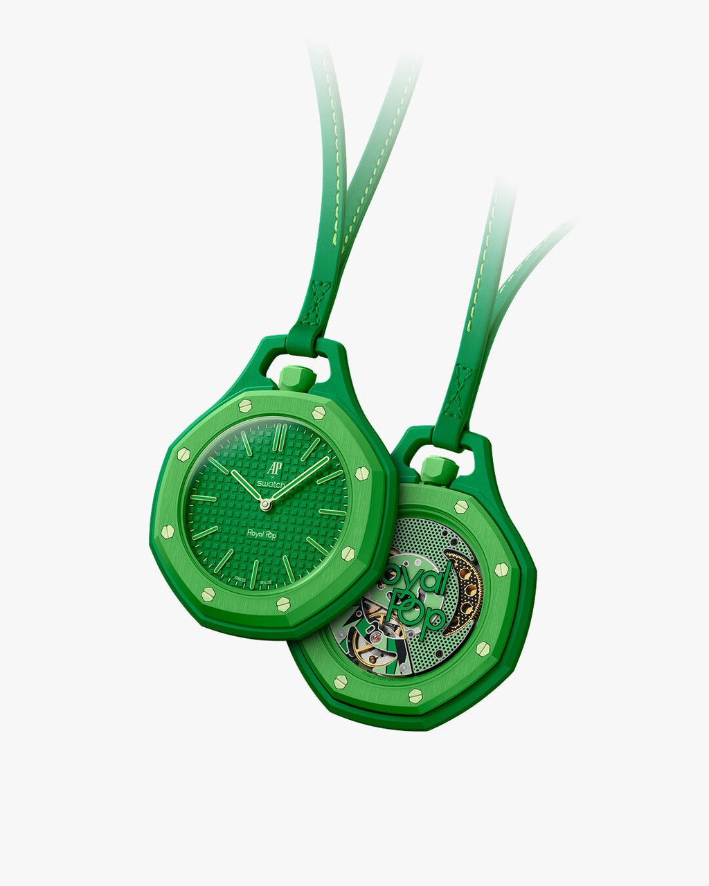GREEN EIGHT — AP × Swatch Royal Pop